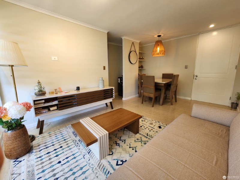 Se arrienda Departamento Amoblado en Condominio Isla Los Alerces, Machali