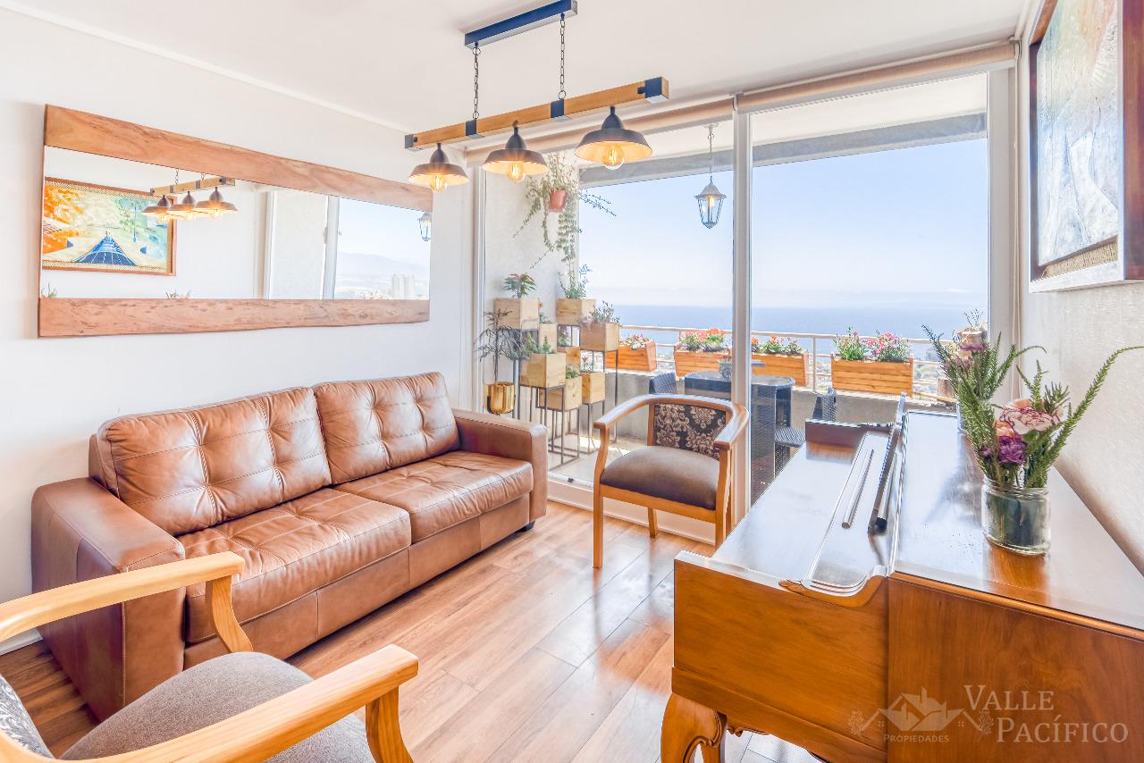 VENTA DEPTO MONTEMAR, CONCÓN 2D - 2B